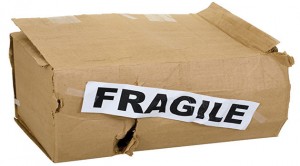 fragil - caixa